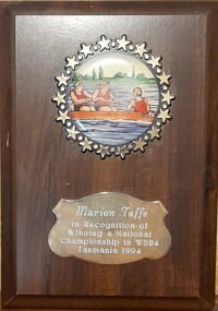 Plaque - Sports Award, Rowing plaque