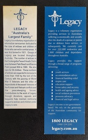 Work on paper - Bookmarks, Legacy Bookmarks