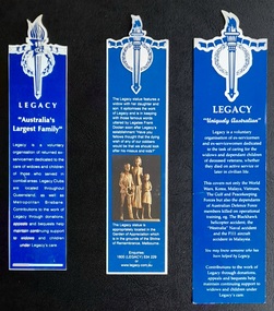 Work on paper - Bookmarks, 3 Legacy Bookmarks