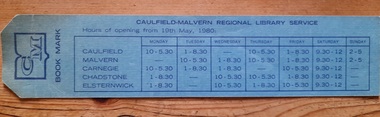 Work on paper - Bookmark