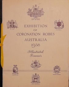 Work on paper - Booklet, Exhibition of Coronation Robes 1938 Souvenir
