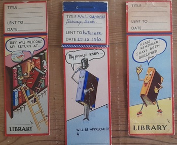 Work on paper - Bookmarks