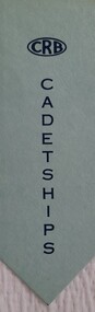 Work on paper - Bookmark, CRB Cadetships