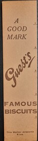 Work on paper - Bookmark, Guest's Biscuits