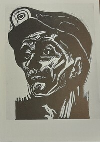Work on paper - Postcard