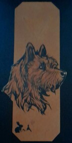 Functional object - Bookmark, Scotty dog crafted bookmark