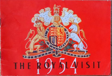 Work on paper - Souvenir Booklet, The Royal Visit 1954