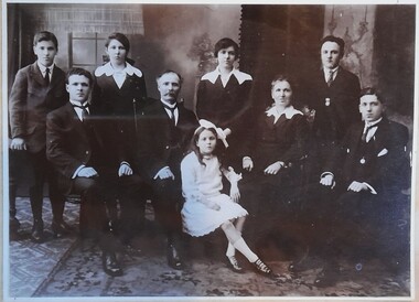 Work on paper - photograph, Taffe Family