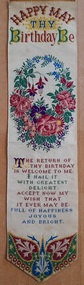 Functional object - Bookmark, Happy May Thy Birthday Be