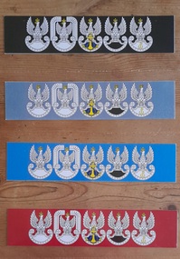 Work on paper - bookmark, Polish Armorials
