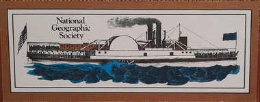 Work on paper - Bookmark, National Geographic Society bookmark