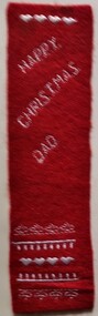 Functional object - Bookmark, Happy Birthday Dad