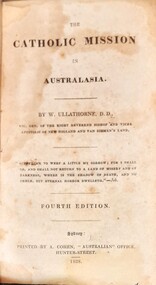 Book, The Catholic Mission in Australasia