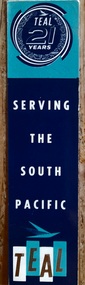 Work on paper - bookmark, TEAL