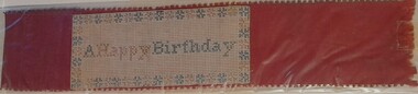 Functional object - Bookmark, A Happy Birthday