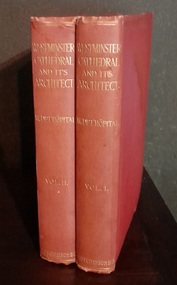 Work on paper - Book, Westminster Cathedral and its Architect