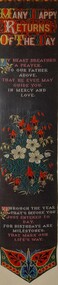 Functional object - Bookmark, Many Happy Returns of the Day