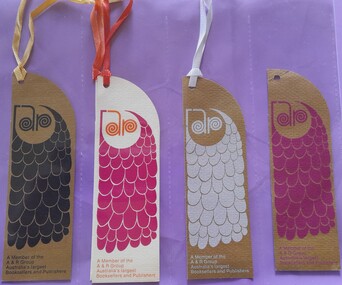 Work on paper - Bookmarks, Angus & Robertson bookmarks