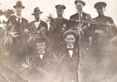 Work on paper - Photograph, Ballarat bandsmen in Queensland.c.1920s