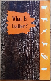 Work on paper - bropchure, What is Leather