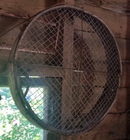 Functional object - sieve, garden sieve