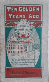 Work on paper - Booklet, Ten Golden Years Ago