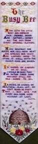 Work on paper - Bookmark, The Busy Bee