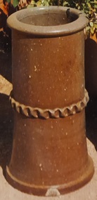 Ceramic - chimney pot, stoneware chimney pot
