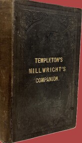 Work on paper - Book, The Millwright and Engineer's Pocket Companion