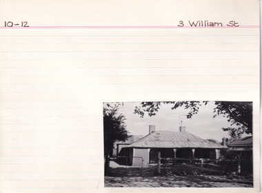Card (Series) - Index Card, George Tibbits, 3 William Street, Beechworth, 1976