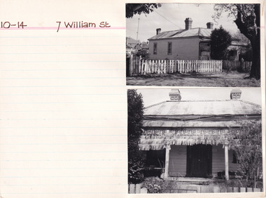 Card - Index Card, George Tibbits, 7 William St, Beechworth, 1976
