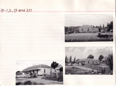 Card (Series) - Index Card, George Tibbits, Cnr William and Woods Streets, Beechworth, 1976
