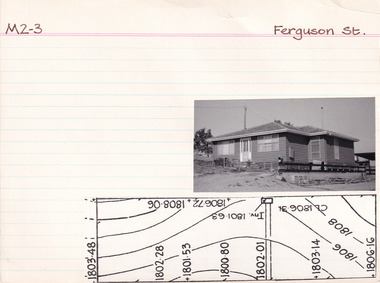 Card (Series) - Index Card, George Tibbits, Ferguson Street, Beechworth, 1976