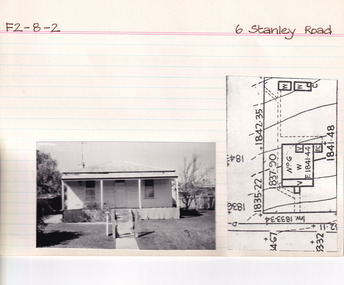 Card (Series) - Index Card, George Tibbits, 6 Stanley Road, Beechworth, 1976