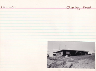 Card (Series) - Index Card, George Tibbits, Stanley Road, Beechworth, 1976
