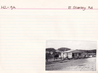 Card (Series) - Index Card, George Tibbits, 15 Stanley Road, Beechworth, 1976