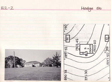 Card (Series) - Index Card, George Tibbits, Hodge Street, Beechworth, 1976
