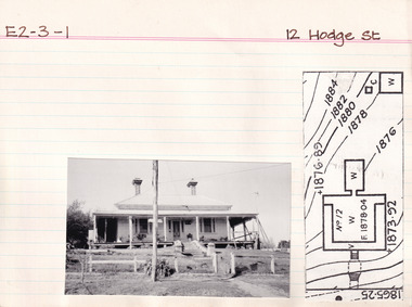 Card (Series) - Index Card, George Tibbits, 12 Hodge Street, Beechworth, 1976