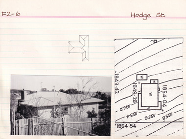 Card (Series) - Index Card, George Tibbits, Hodge Street, Beechworth, 1976