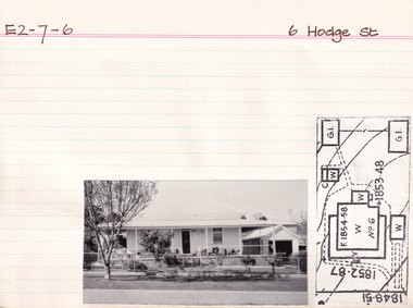 Card (Series) - Index Card, George Tibbits, 16 Hodge Street, Beechworth, 1976