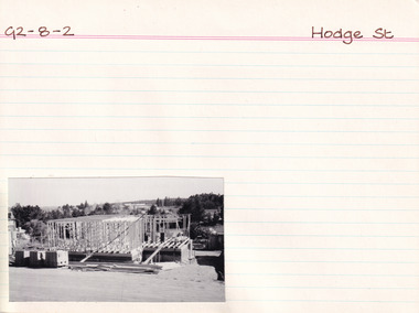 Card (Series) - Index Card, George Tibbits, Hodge Street, Beechworth, 1976
