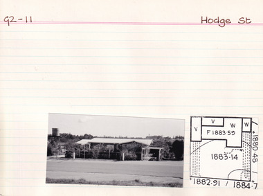 Card (Series) - Index Card, George Tibbits, Hodge Street, Beechworth, 1976