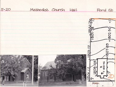 Card - Index Card, George Tibbits, Ford Street, Beechworth, 1976