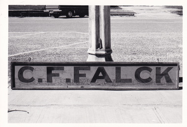 Photograph (Series) - Index Card, George Tibbits, Ford Street, Beechworth, 1976