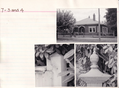 Card (Series) - Index Card, George Tibbits, Ford Street, Beechworth, 1976