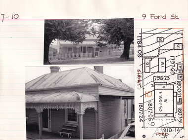 Card (Series) - Index Card, George Tibbits, 9 Ford Street, Beechworth, 1976