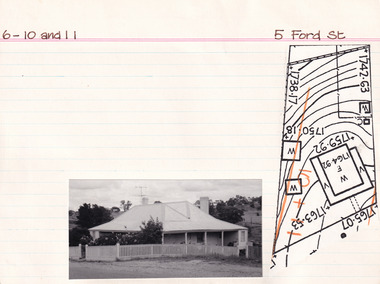 Card (Series) - Index Card, George Tibbits, 5 Ford Street, Beechworth, 1976