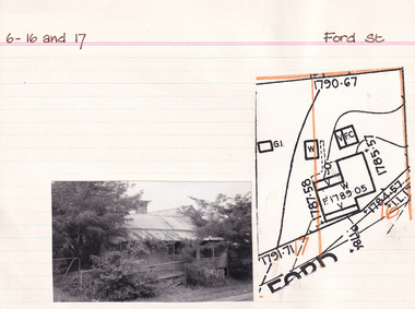 Card (Series) - Index Card, George Tibbits, Ford Street, Beechworth, 1976