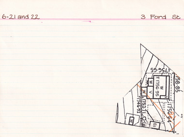 Card (Series) - Index Card, George Tibbits, 3 Ford Street, Beechworth, 1976