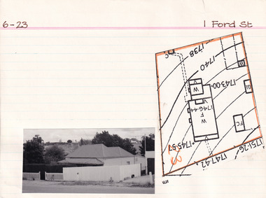 Card (Series) - Index Card, George Tibbits, 1 Ford Street, Beechworth, 1976